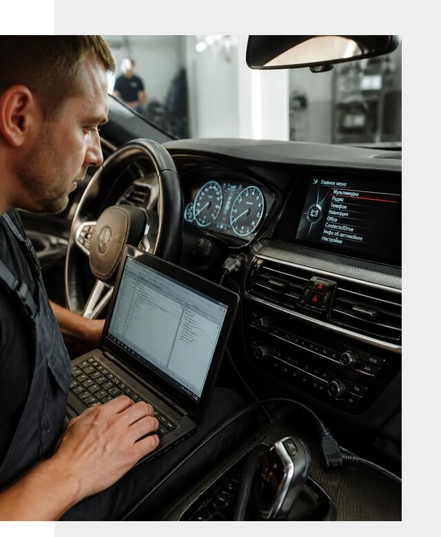 Русификация приборной панели BMW для авто в Лабинске от компании