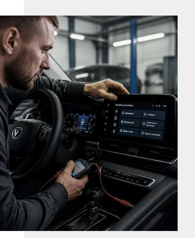 Русификация Changan CS55 и мультимедиа под ключ в Лабинске