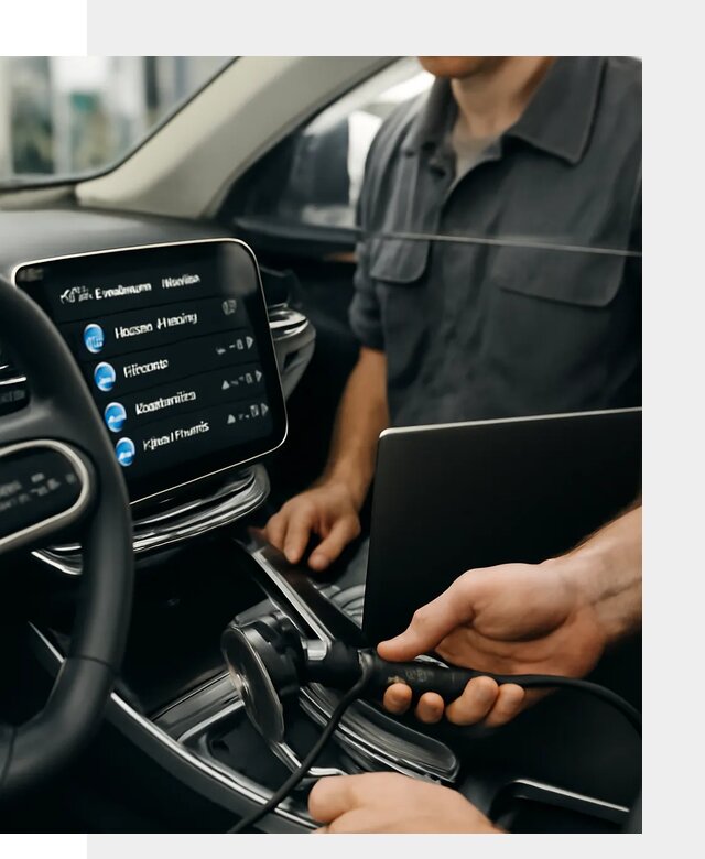 Установка приложений Geely для мультимедиа автомобиля в Лабинске