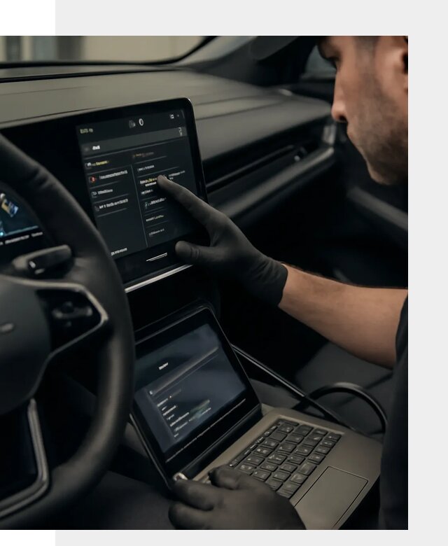 Русификация приборной панели Rising автомобиля в Лабинске